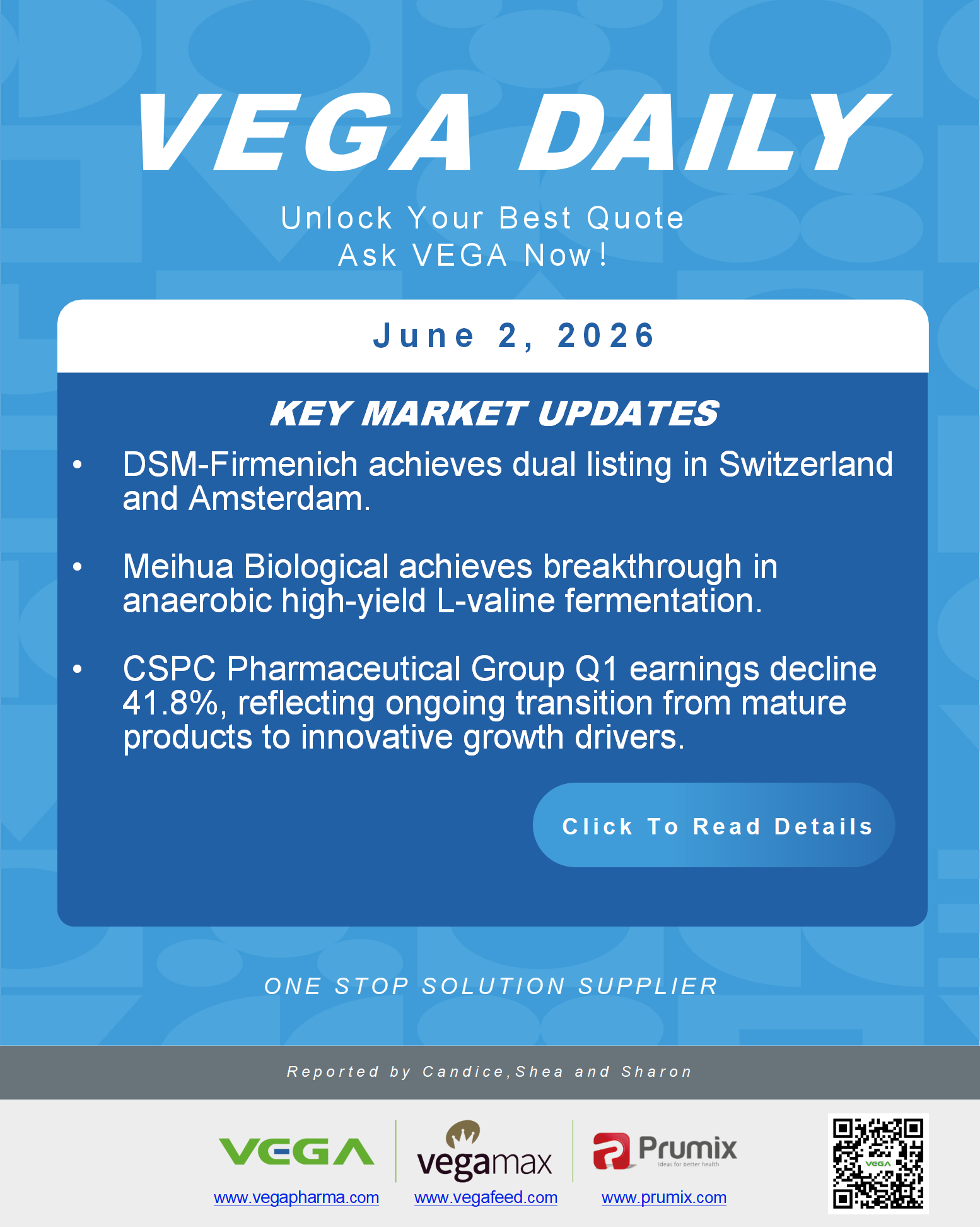 VEGA Daily 20260602 DSM Meihua Valine CSPC Update.png
